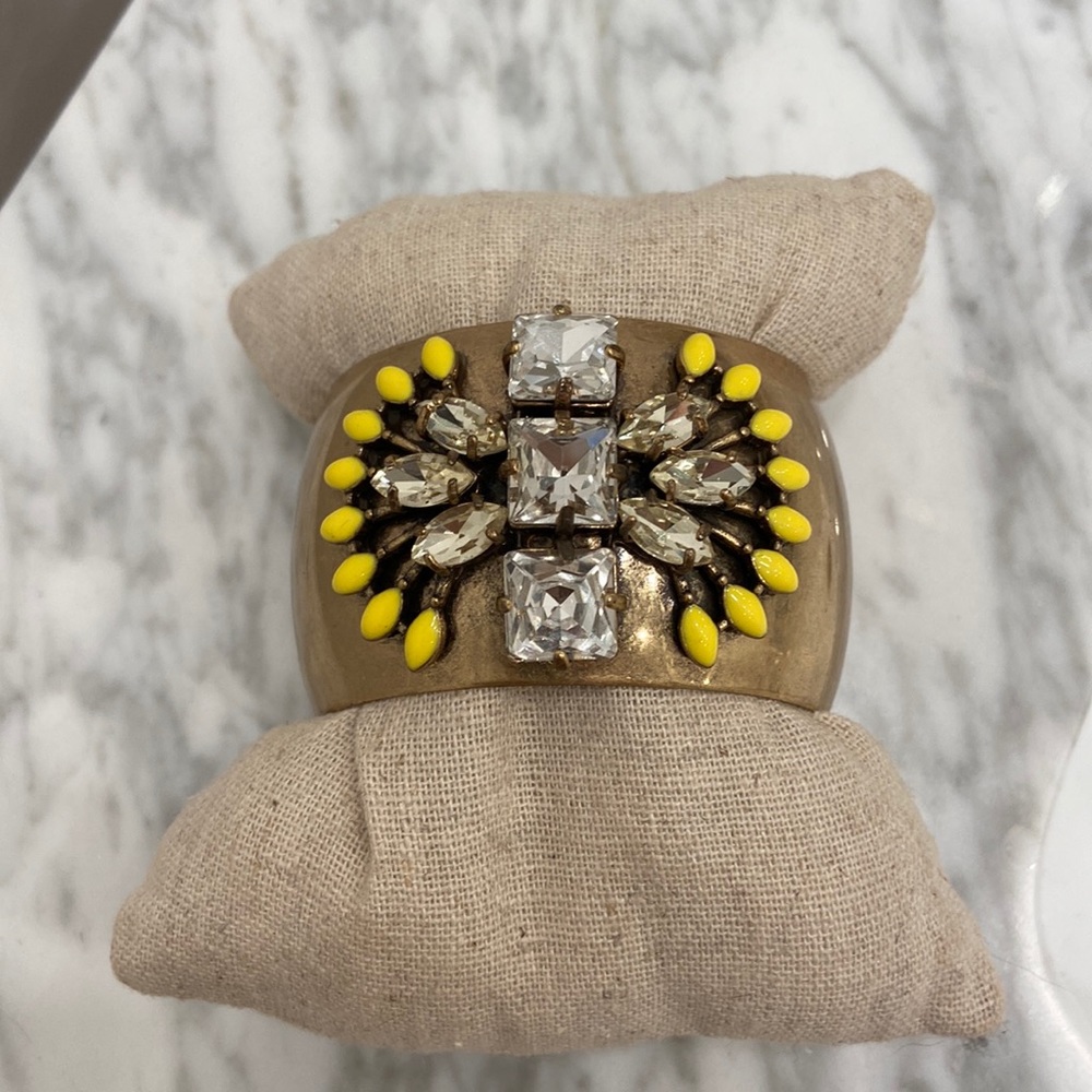 Stella & Dot, Nora matte gold, cuff bracelet